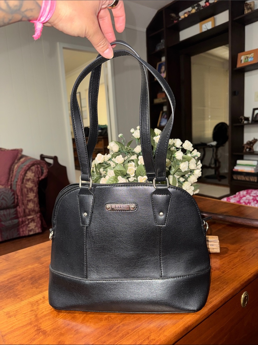 Nicole Miller New Zahra Satchel Handbag
